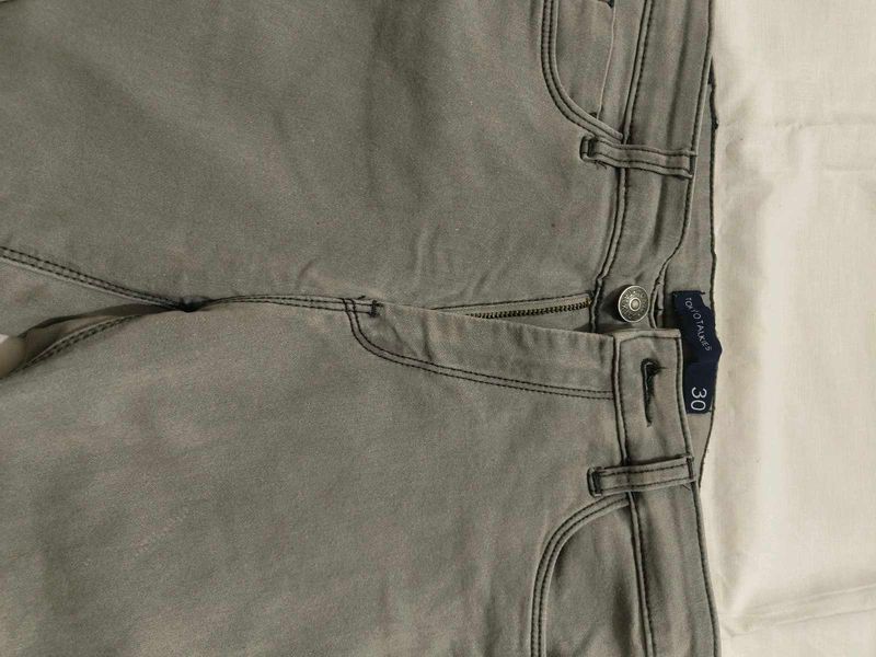 Tokyo Talkies Grey Jeans Skinny Fit, Size 30