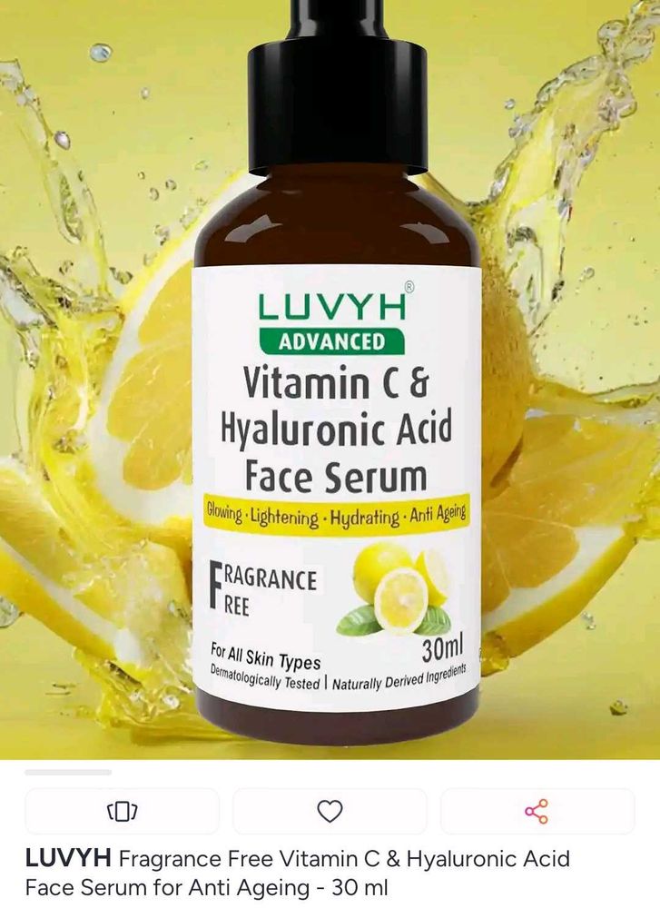 LUVYH Vitamin C &amp; Hyaluronic Acid Serum