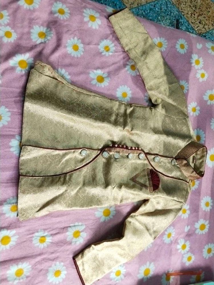 Elegant Gold Kurta for Men