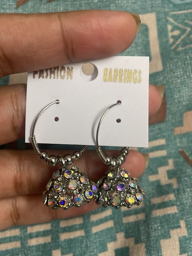 Sparkling Jhumka Earrings