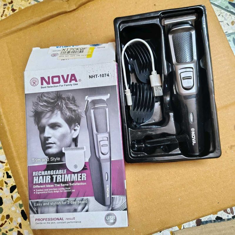 NOVA Rechargeable Hair/Beard Trimmer