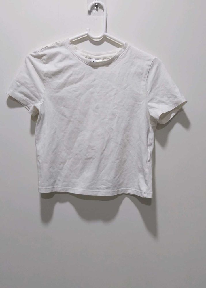 H&amp;M Basics White Tee