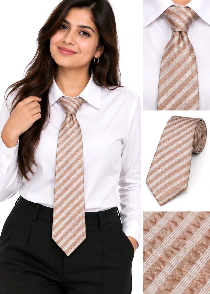 Striped Business Tie