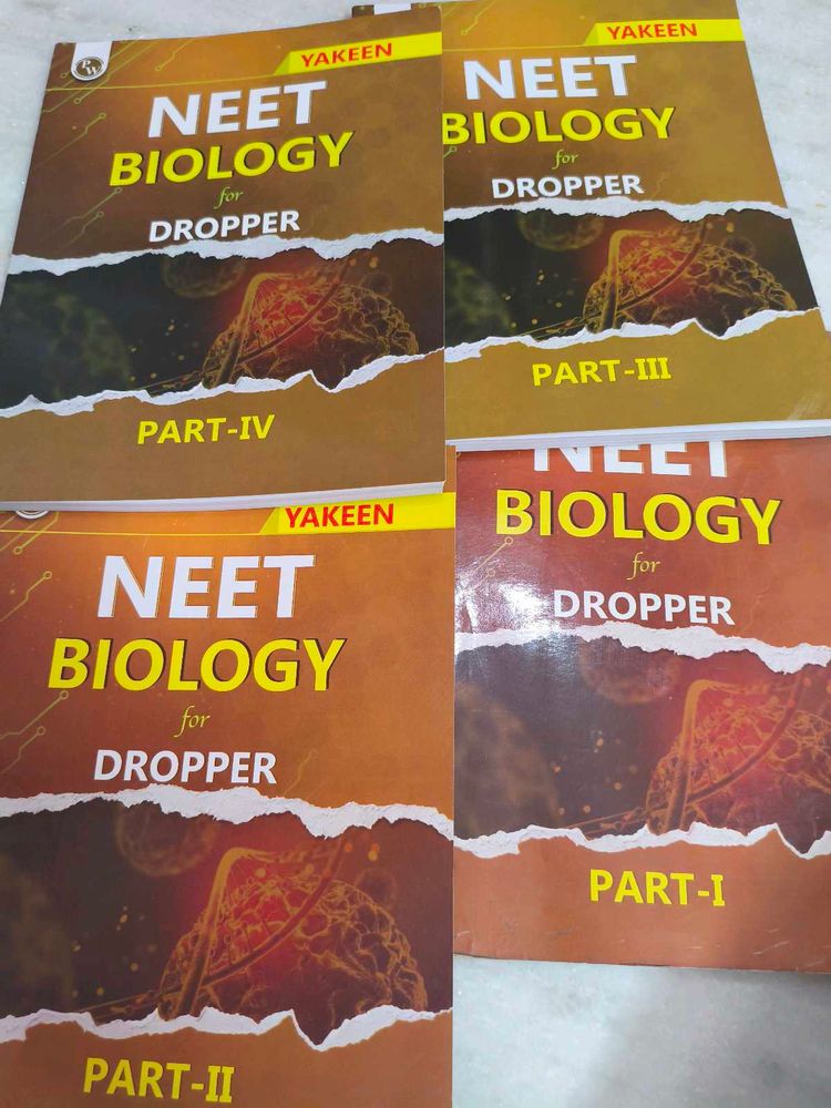 NEET Biology for Dropper Books Set