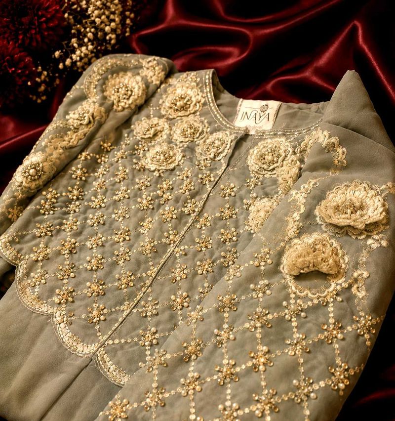 partywear peplum with plazzo and duppata set