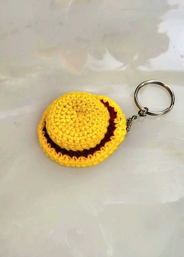 luffy's hat keychain