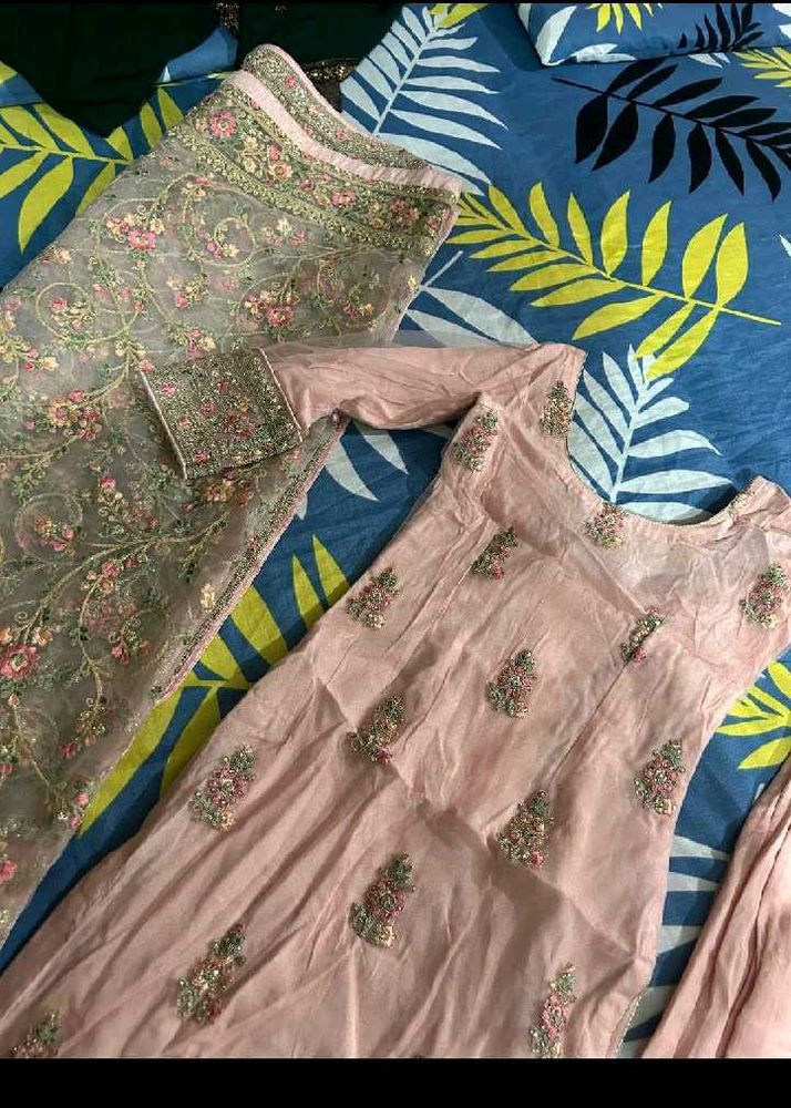 Elegant Embroidered Kurta Set