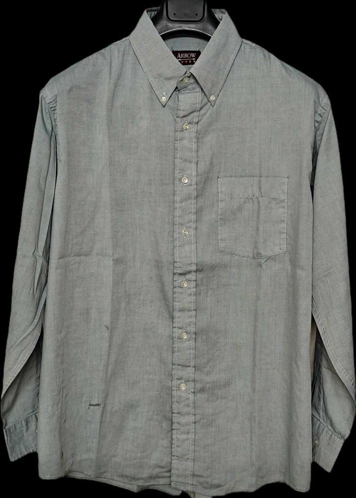 Arrow Men's Grey Button-Down Shirt