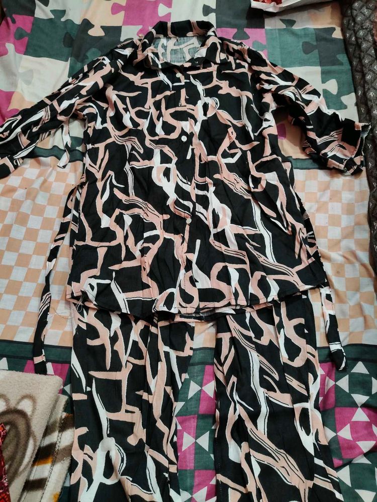 Stylish Printed co- ord set