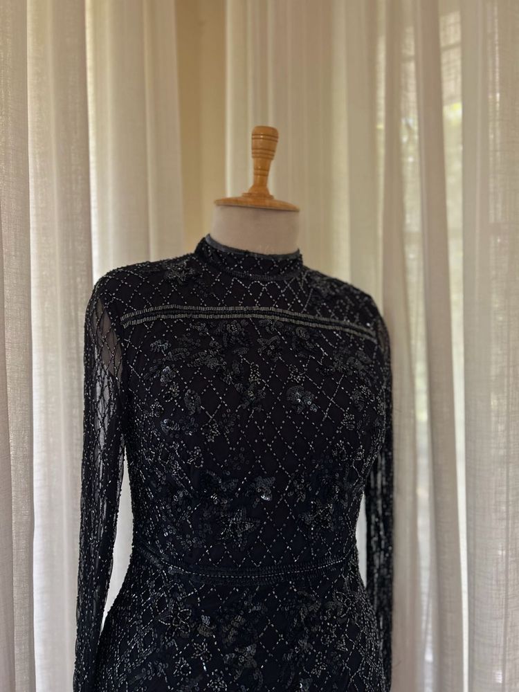Forever New Beaded Gown