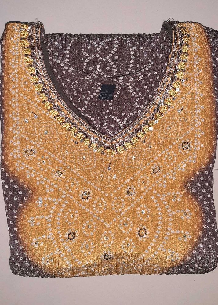 bandhni suit