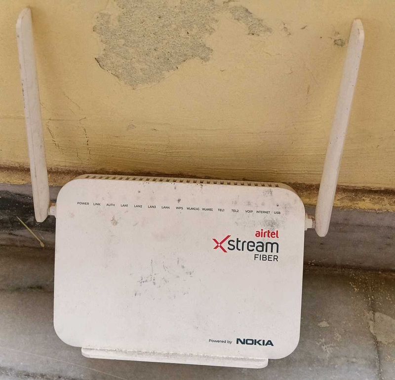 Airtel Xstream Fiber Router
