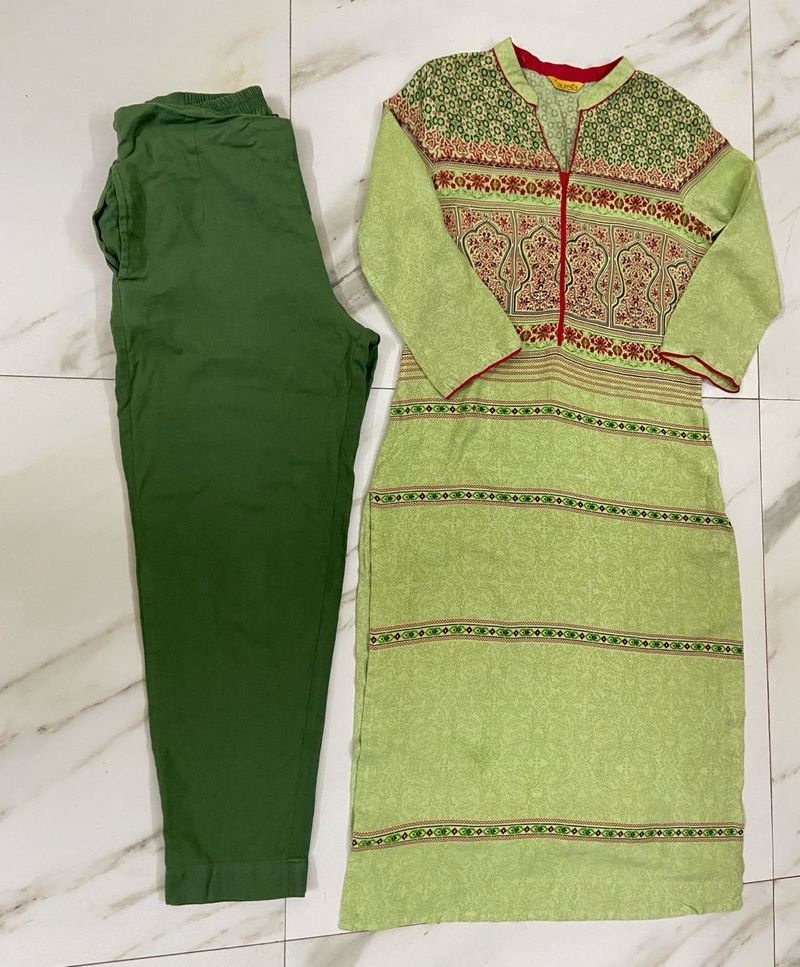 Branded Kurti Set
