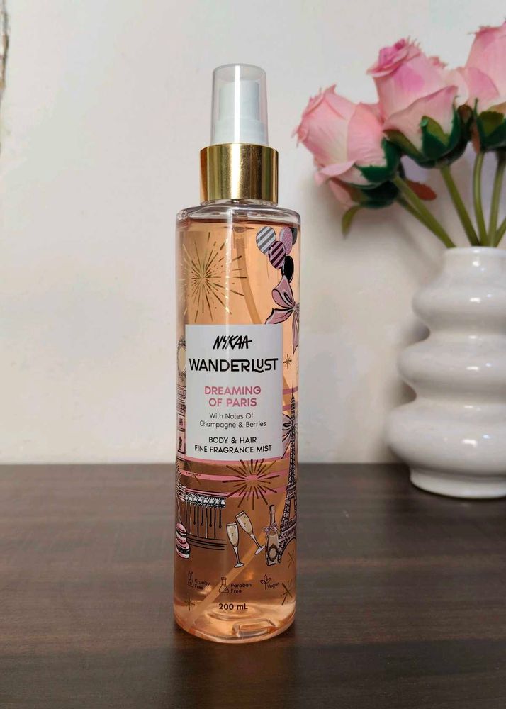 Nykaa Wanderlust Dreaming of Paris Mist