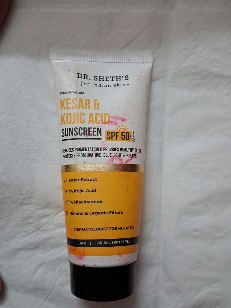 Dr. Sheth's Sunscreen SPF 50