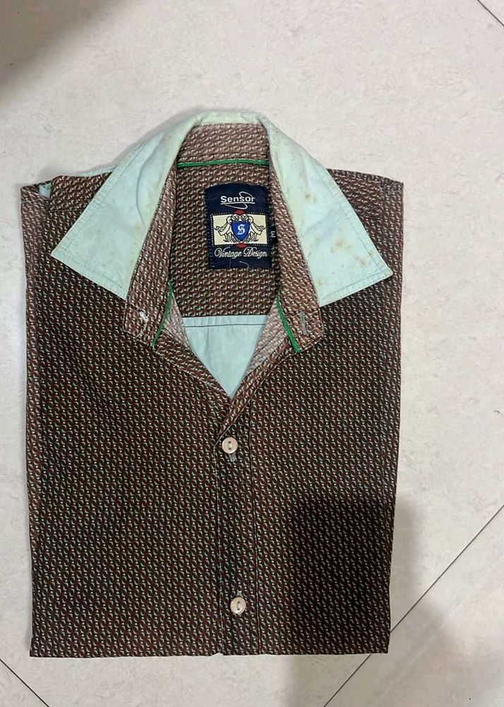 Sensor Vintage Button-Down Shirt