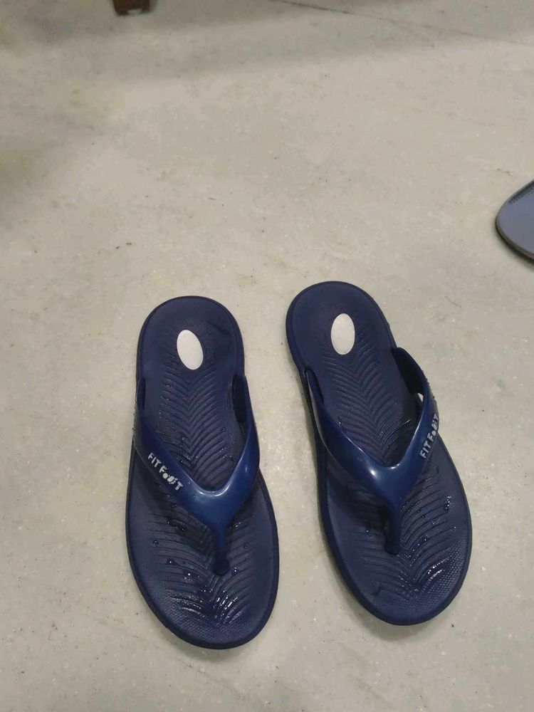 Comfortable Blue Flip-Flops