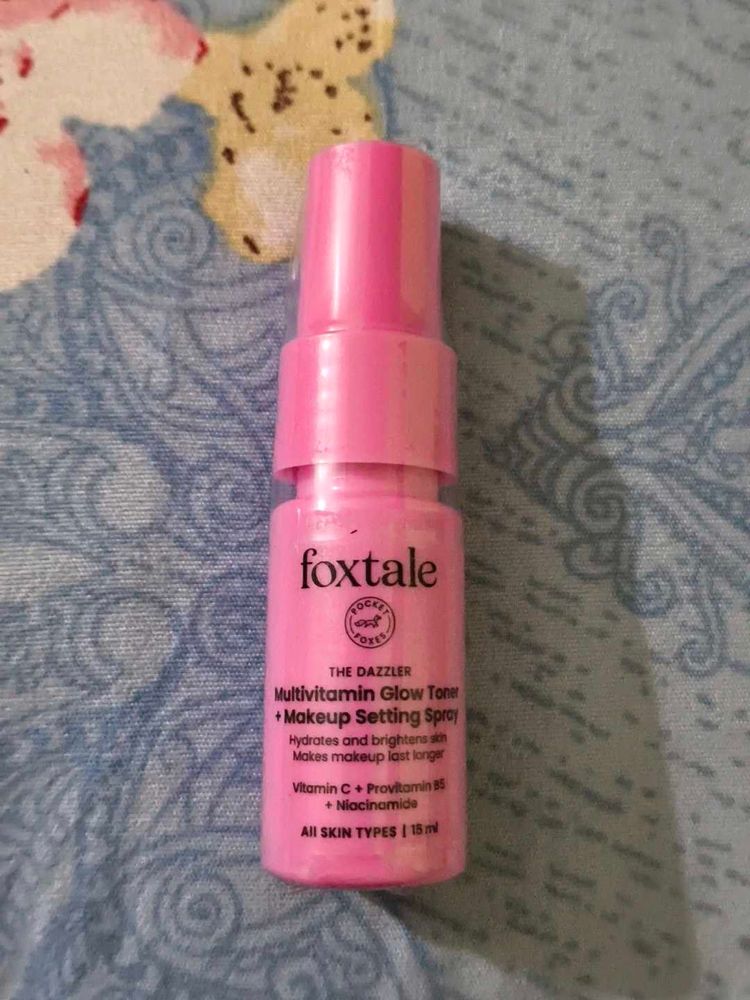 Foxtale Multivitamin Glow Toner + Makeup Setting S