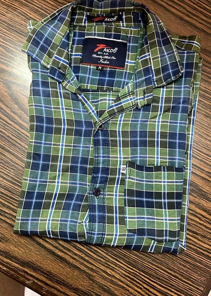 AKOD Plaid Shirt - Medium