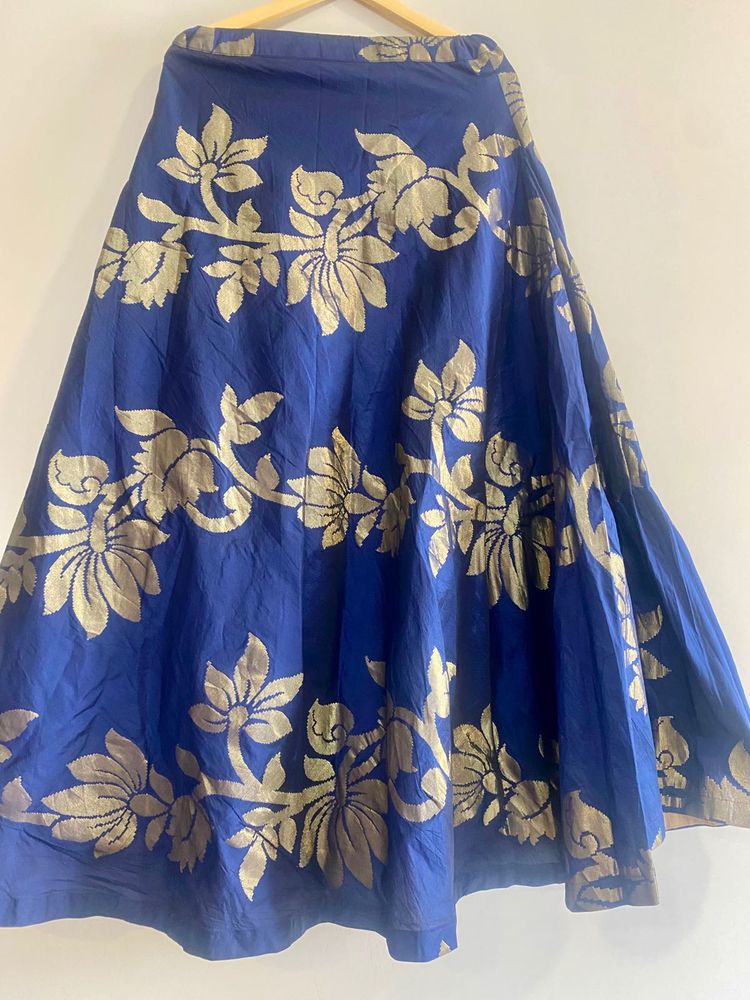 Beautiful Crop Top Lehanga with Net Duppata