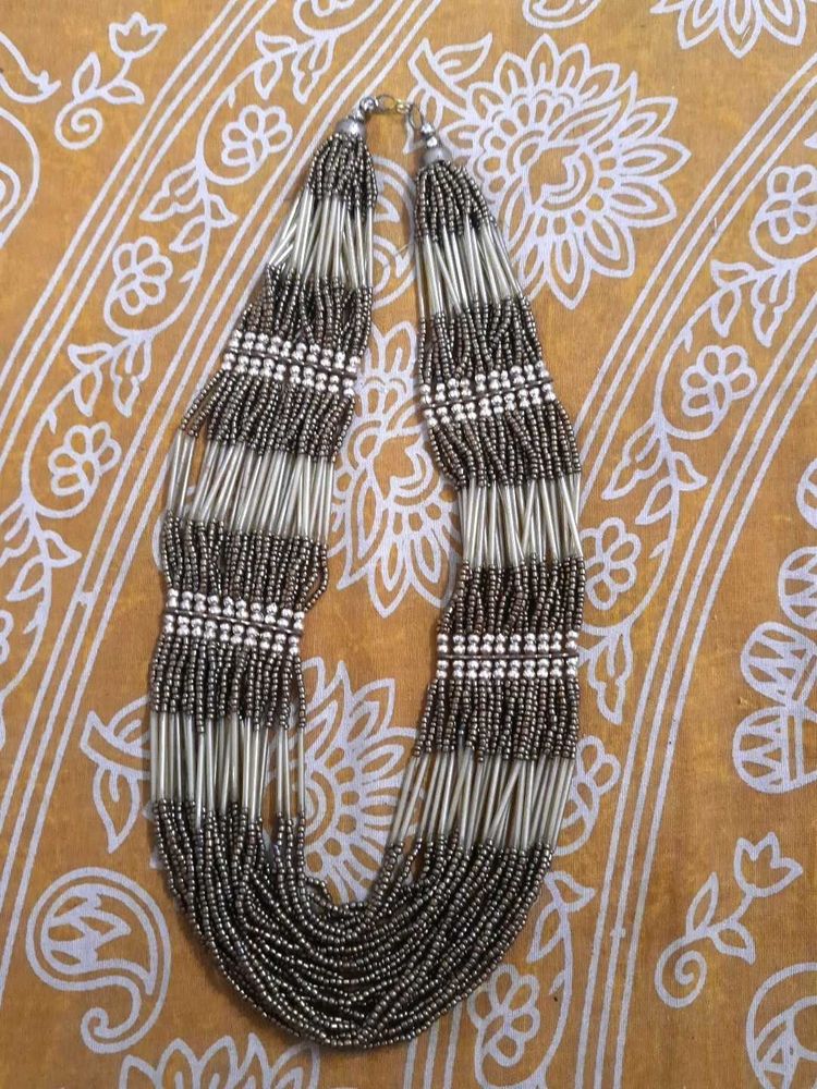 Beaded Statement Necklace