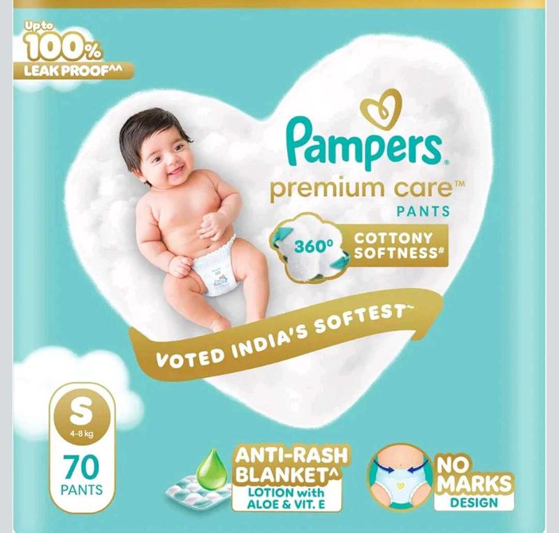 Pampers Premium Care Pants Size S