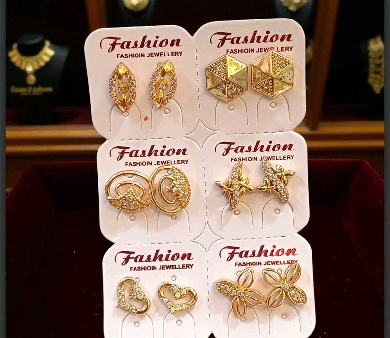 6st Fashion Jewellery Earring Set - Variety of Sty