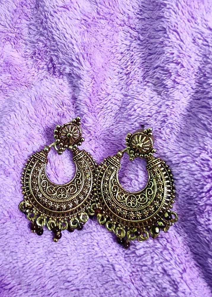 Vintage Ethnic Jhumka Earrings