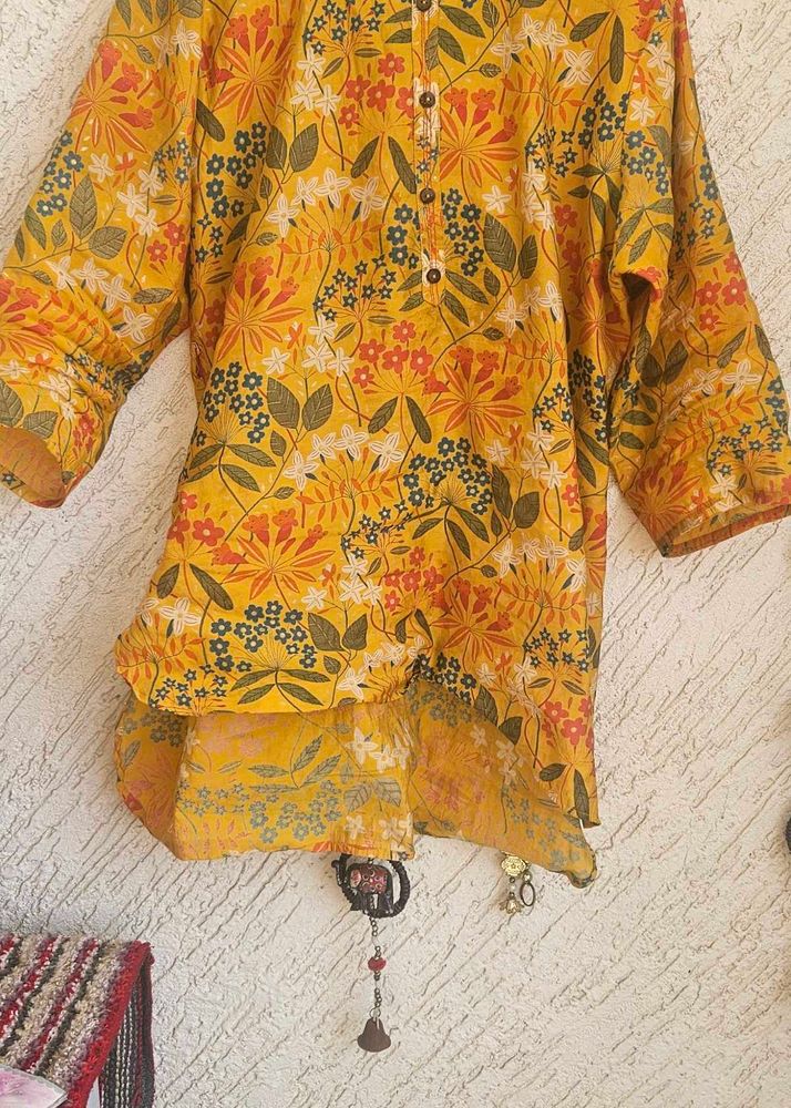 Floral Print Cord Set