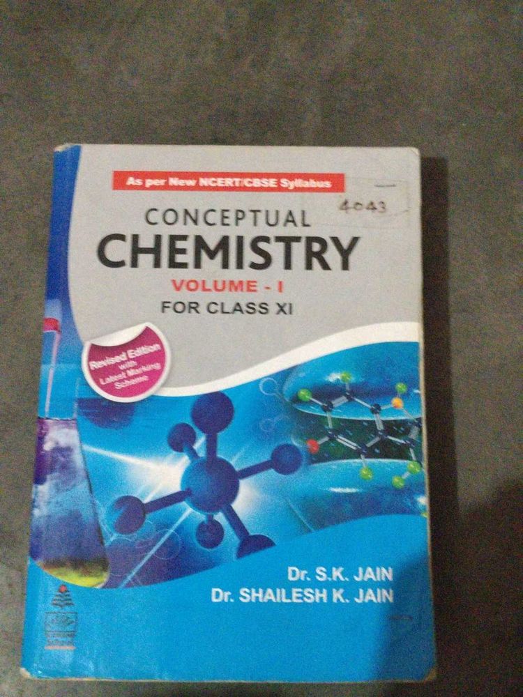 Conceptual Chemistry Vol 1 for Class XI