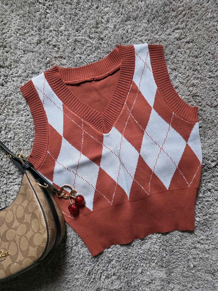 A cute tank sweater top