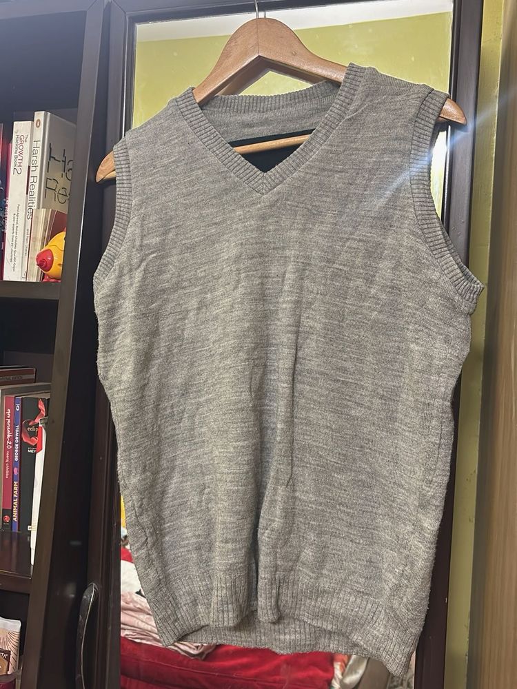women’s convertible Grey Sweater Vest