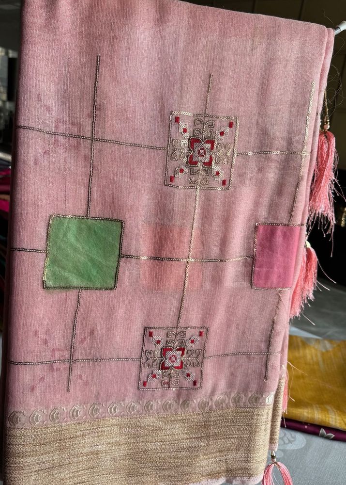Pure cotton saree with blouse