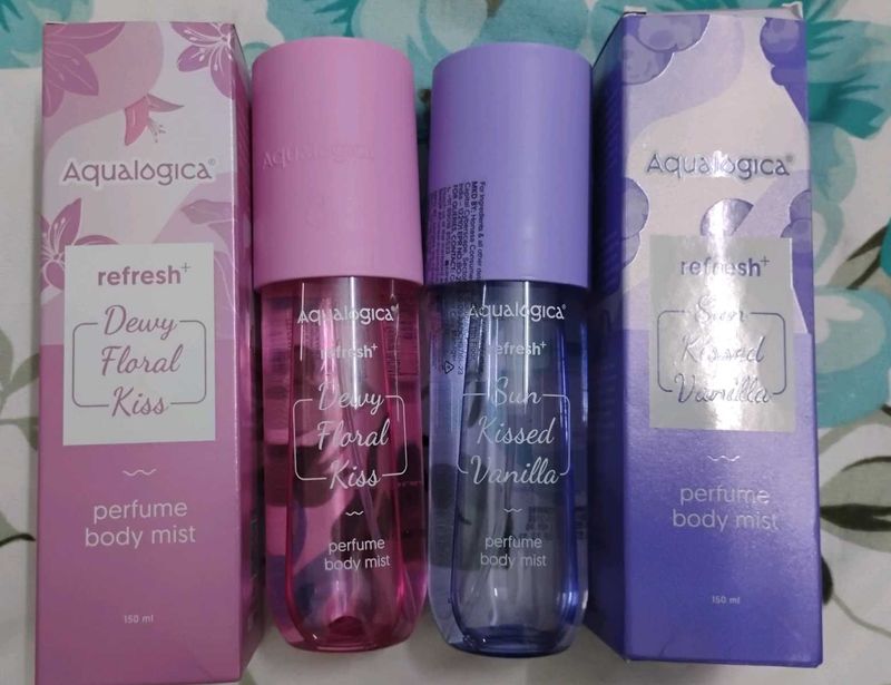 Aqualogica Refresh Perfume Body Mist Set