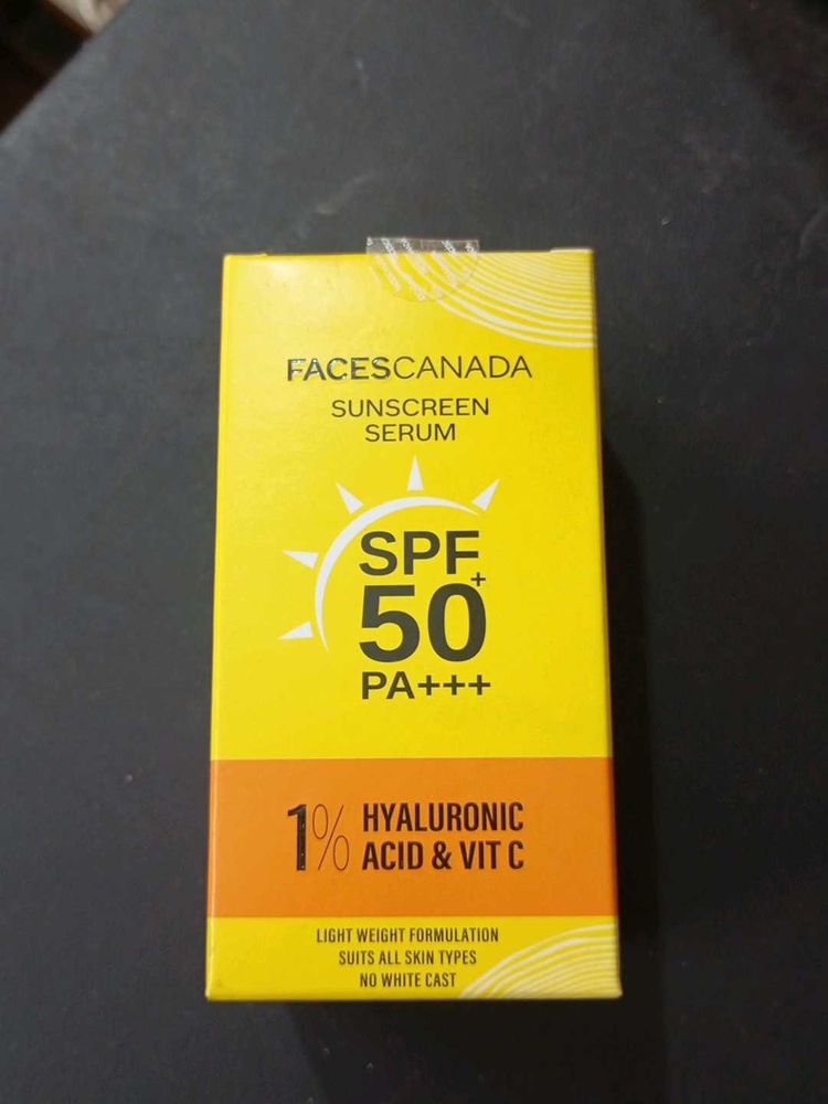 Faces Canada Sunscreen Serum SPF 50