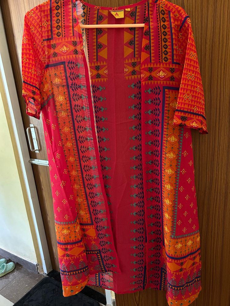 Vibrant Ethnic Shrug