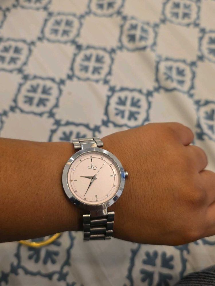 Stylish Silver Tone Watch