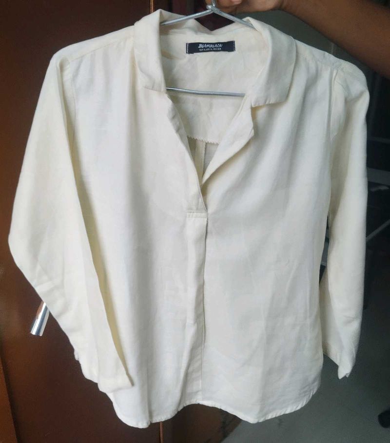Classic Cream linen shirt