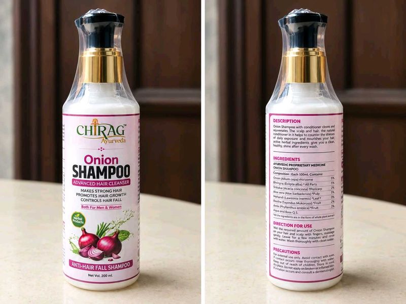 Chirag Ayurveda Onion Shampoo