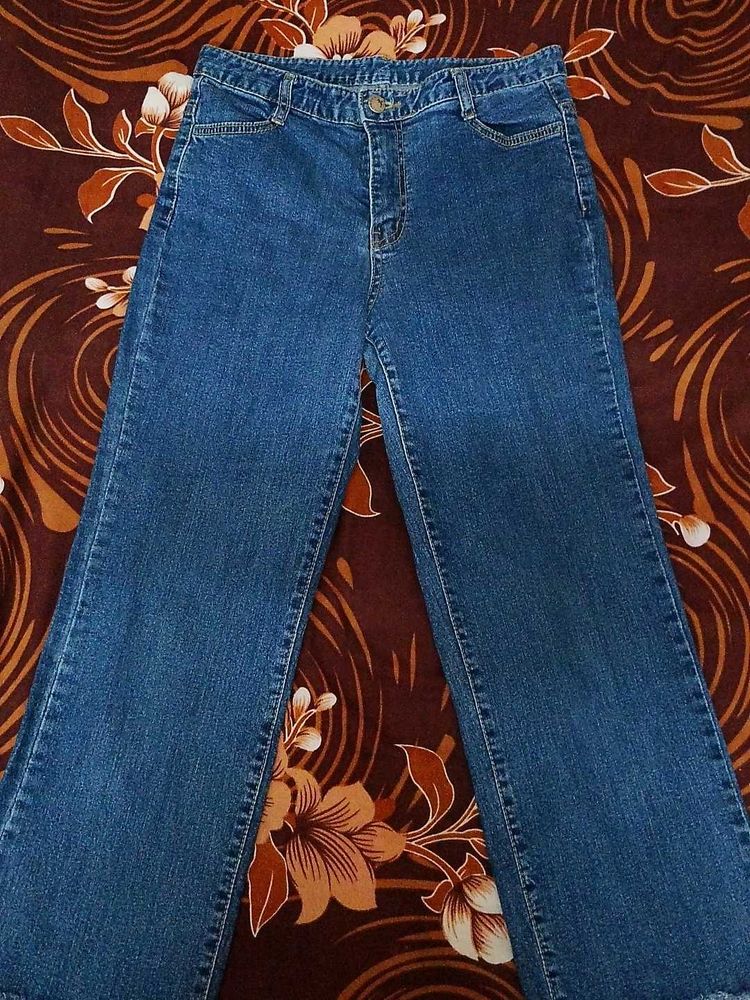 Trendy Blue Denim Jeans