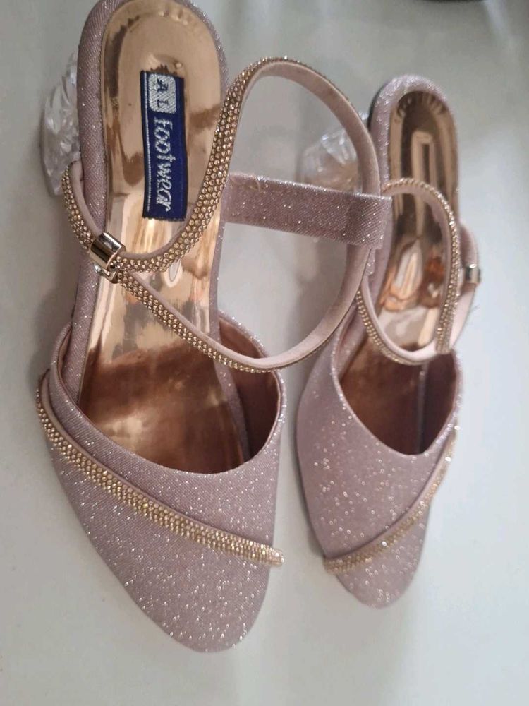 Sparkling Glitter Heels