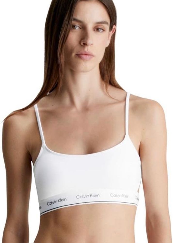 Calvin Klein White Sports Bra