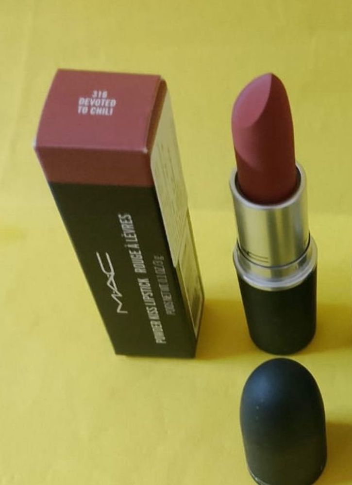 MAC Powder Kiss Lipstick - Devoted to Chili