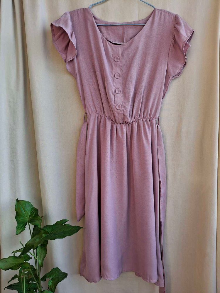 pink dress