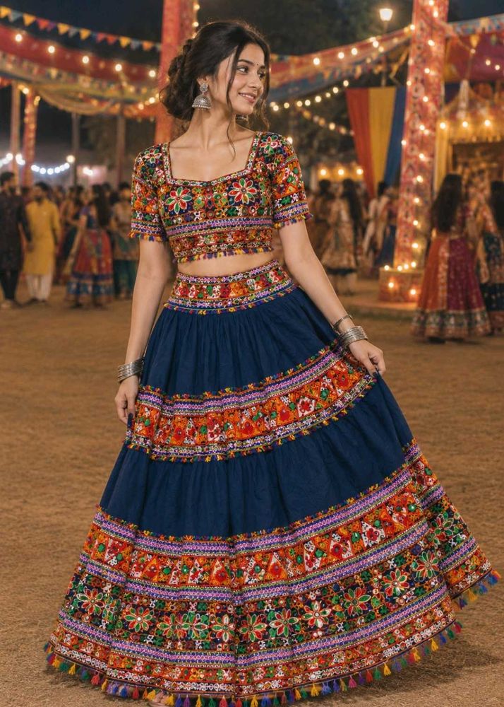 Embroidered Lehenga Choli Set
