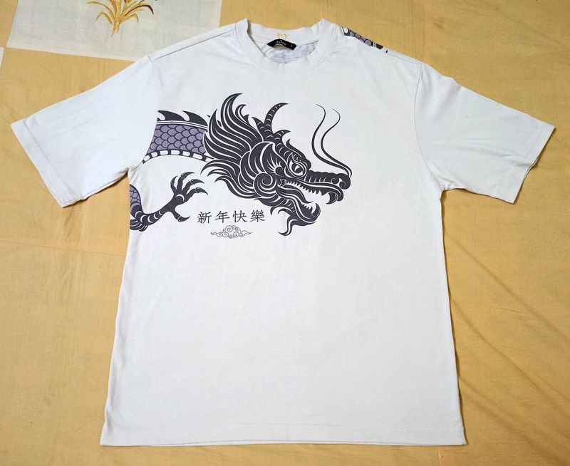 Dragon Graphic Cotton T-Shirt