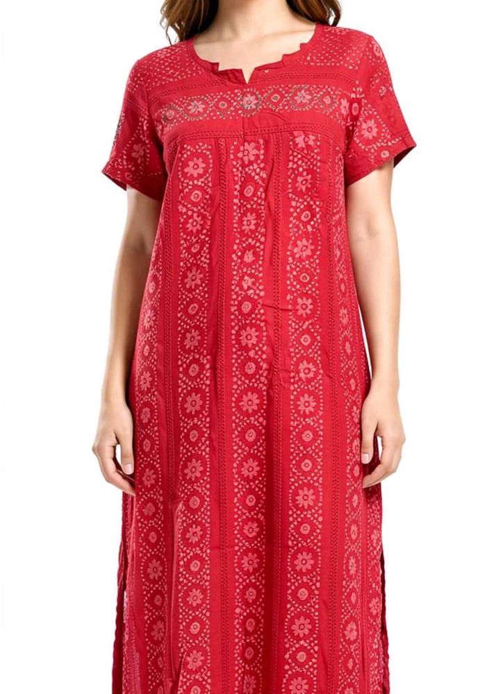 red pink kurta