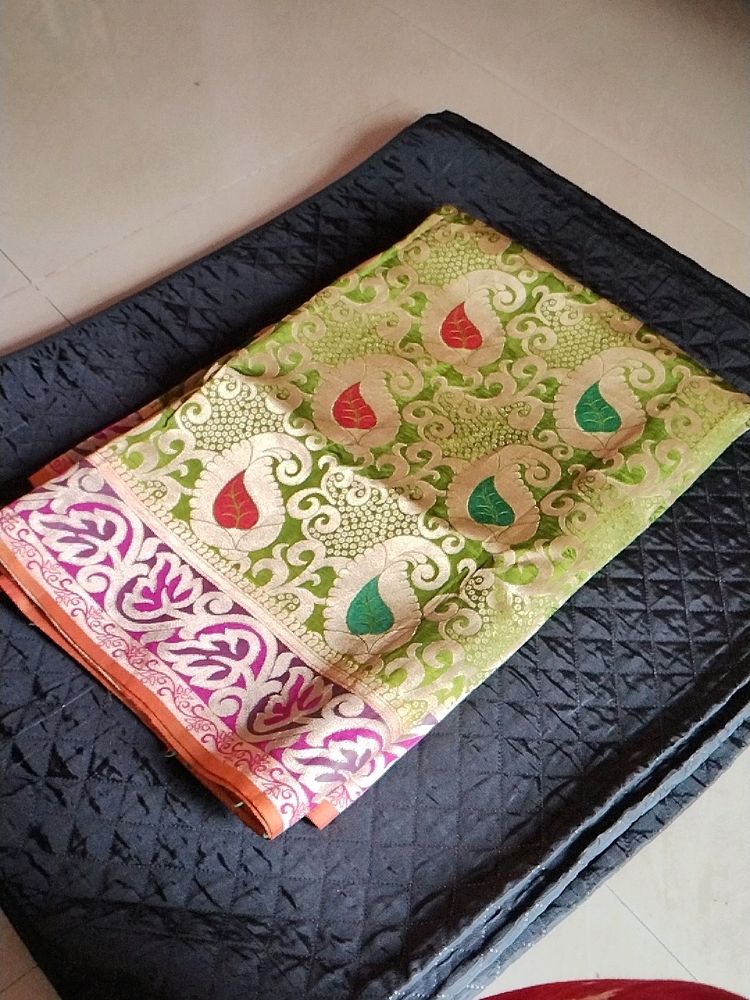 Silk &amp; Zari Saree Rich Pallu New Not Used