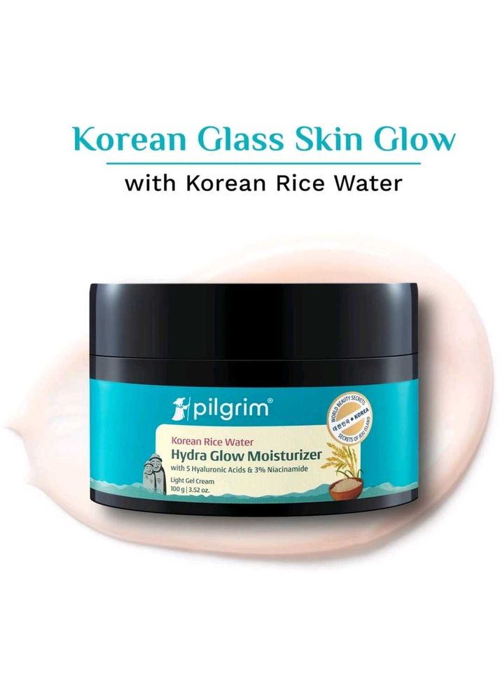 Pilgrim rice water hydra glow korean moisturizer