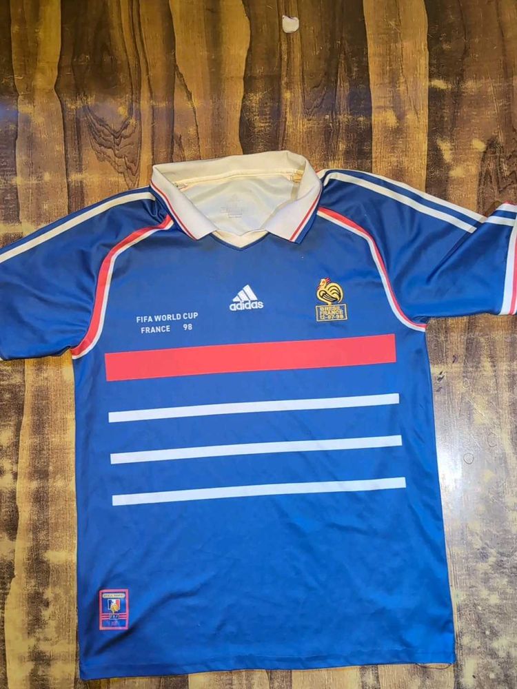 Vintage France FIFA World Cup 98 Jersey